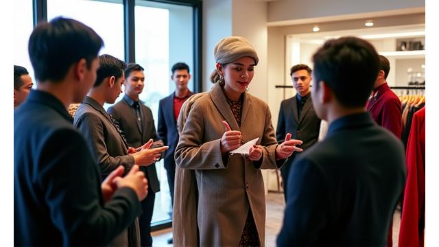 Workshop personal styling dengan demonstrasi di depan cermin